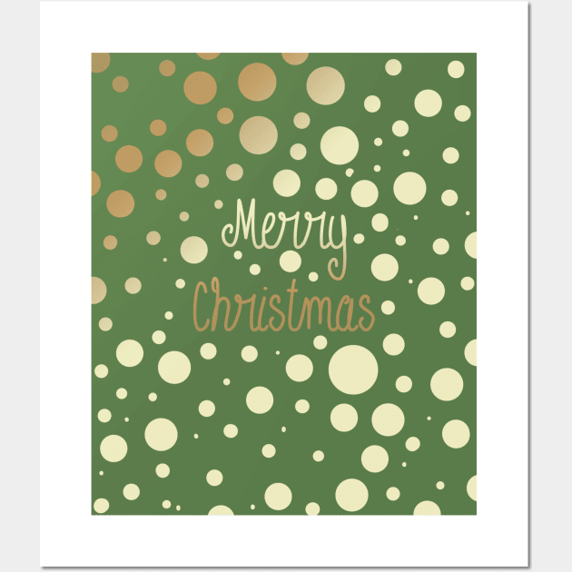 Merry Christmas Special Treat Card Wall Art by Le petit fennec